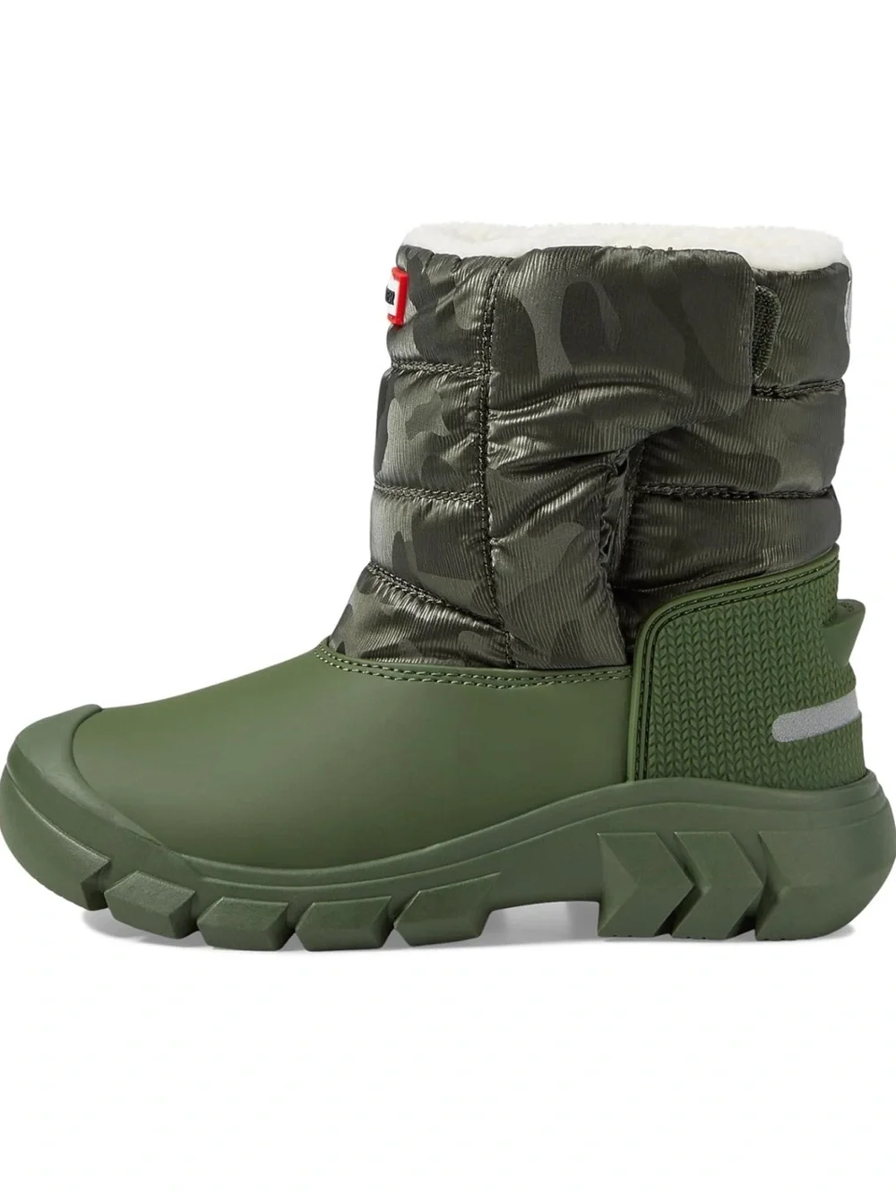 Hunter Intrepid Reflective Camo Snow Boot - Youth